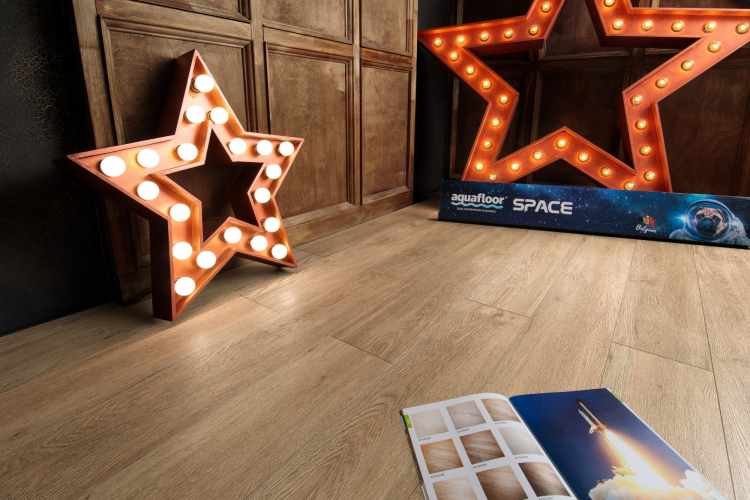 Кварц-виниловый ламинат SPC Aquafloor Space AF4003SPC