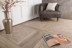 Кварц-виниловый ламинат SPC Aquafloor Versailles + Parquet Plus AF7003VS+AF6012PQ+