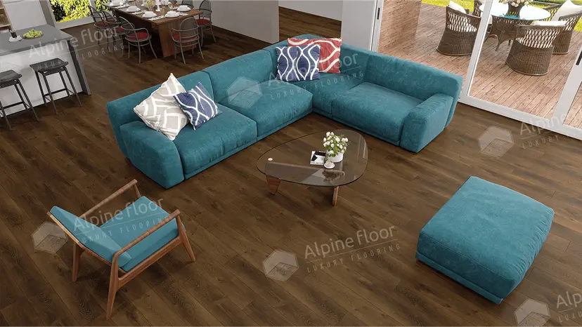 Кварцвиниловая плитка Alpine Floor Liberty Loose Lay LVT Дуб Натуральный Изысканный ECO 23-4
