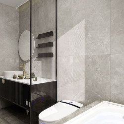 Керамогранит Global Tile Verso GT1206020409LGR Темно-серый 60x120