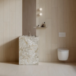 Керамогранит Kerranova K-2160/MR Bosikom Light Beige 20x120