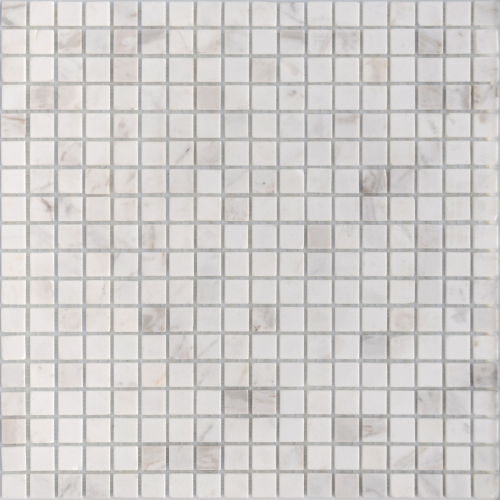 Мозаика LeeDo Ceramica Dolomiti bianco POL (15x15x7) 305х305, полированная глянцевая (под заказ) 