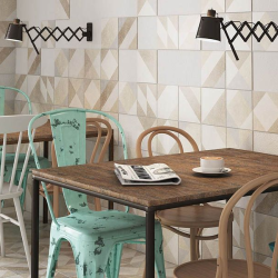 Плитка Equipe Micro 23542 Elements Taupe 12 вариантов паттерна 20x20