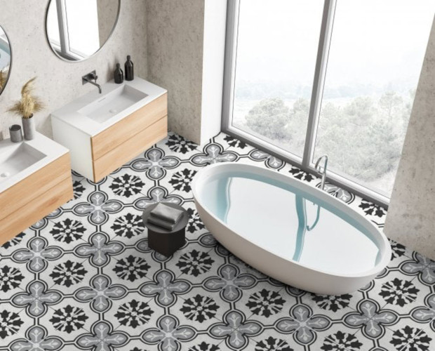 Керамогранит Etili Seramik Chateau Vert Pre-Cut 45x45