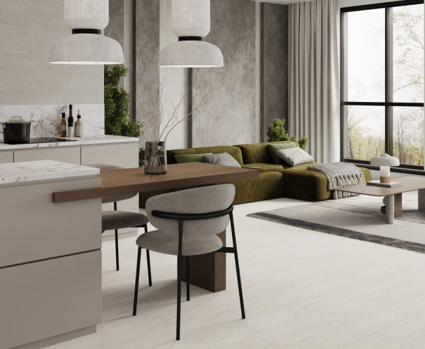 Керамогранит Laparet K948006R0001LPEB Avis Bone кремовый структурный 19.7x119.7