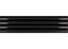 Плитка Equipe Costa Nova 28468 Praia Black Glossy 5x20