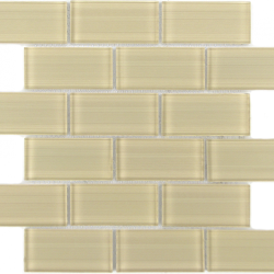 Мозаика LeeDo Ceramica Mattoni Crema (50x100) 300х300, полированная глянцевая