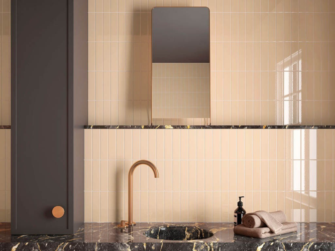 Плитка Equipe Costa Nova 28451 Straw Glossy 5x20