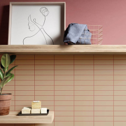 Плитка Equipe Costa Nova 28451 Straw Glossy 5x20