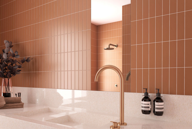 Плитка Equipe Costa Nova 28451 Straw Glossy 5x20