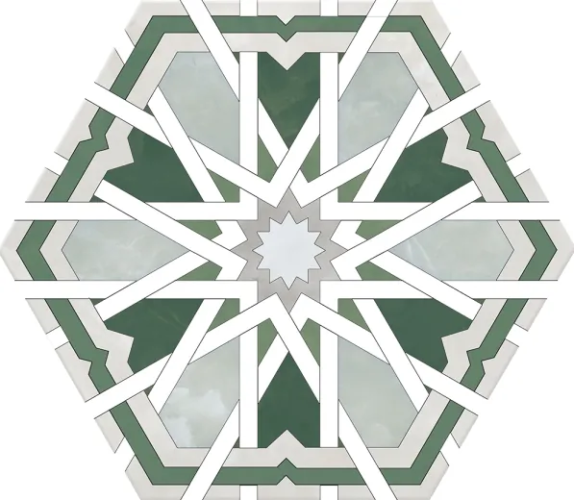 Керамогранит Monopole Radiant Green 20x24