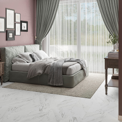 Кварц-виниловый ламинат SPC Alta Step Arriba Мрамор белый SPC9905