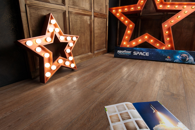 Кварц-виниловый ламинат SPC Aquafloor Space AF4005SPC