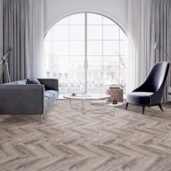 Кварц-виниловый ламинат SPC CronaFloor Herringbone Дуб Тулон ZH-81133-1