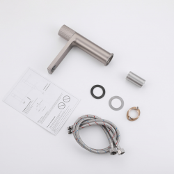 Смеситель ABBER Rund AF8710SP для раковины, сатин