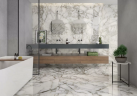 Керамогранит Pamesa 017.869.0169.1170 Rain Arabescato Pearl glossy Rect. 60x120