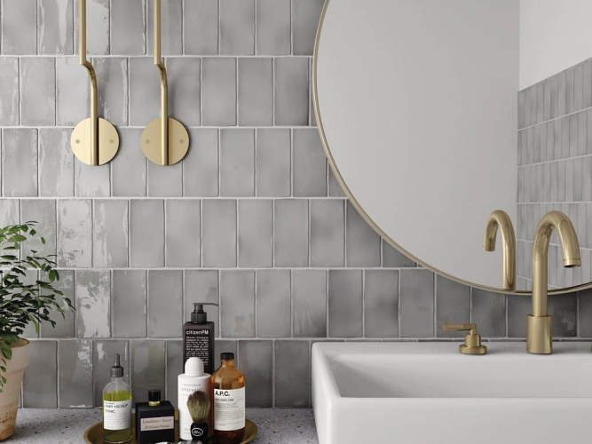 Плитка Equipe Manacor 26907 Mercury Grey 7,5x15