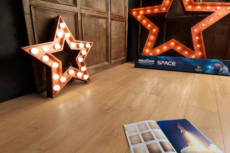 Кварц-виниловый ламинат SPC Aquafloor Space AF4004SPC