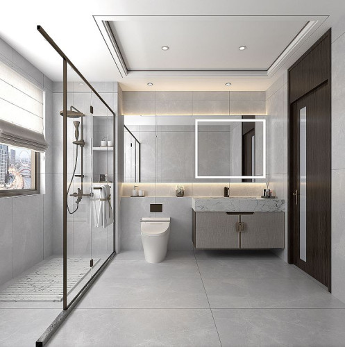 Керамогранит Global Tile Nioba GT1206013001LR Серый 60x120