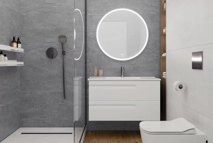 Керамогранит Ceradim х9999304526 Beton Majestic Graphite Графитовый Матовый 60х120