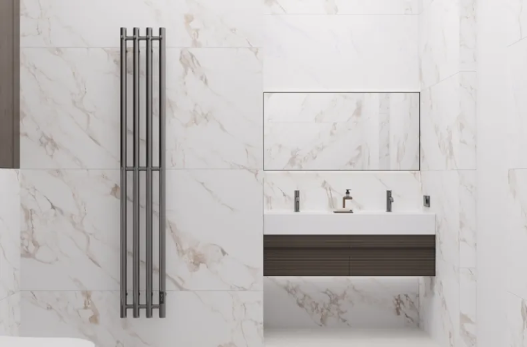 Керамогранит Laparet х9999312952 Statuario Ice белый лаппатированный шайн 60х120