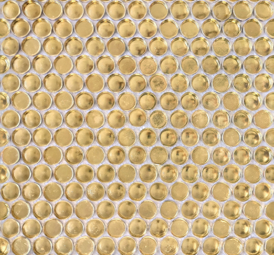 Мозаика LeeDo Ceramica Tondi d'oro (R21,5x6) 286x304, полированная глянцевая