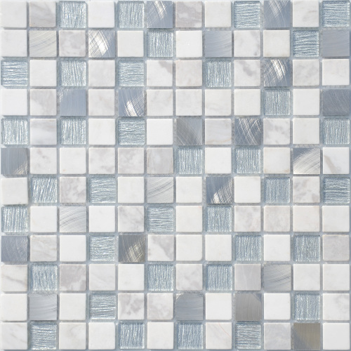 Мозаика LeeDo Ceramica Ice Velvet (23x23x4) 298x298, глянцевая и матовая