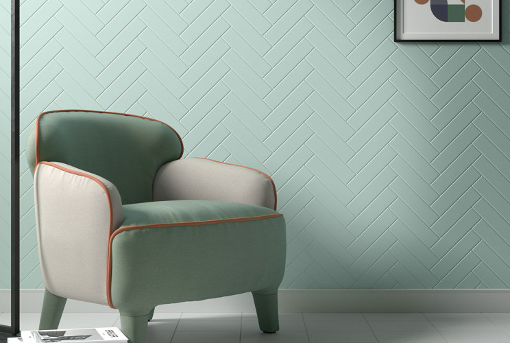 Плитка Equipe Costa Nova 28497 Onda Beige Pale Glossy 5x20