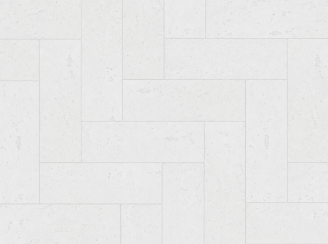 Пробковое покрытие ПРОБКОФФ Дельта Белая 590x145