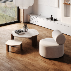 Кварцевый паркет Quartz Parquet Штучный паркет Дуссия Африканская 44-400-63 5/0,6 мм (глянец)