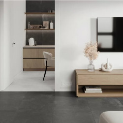 Керамогранит Ceradim х9999304130 Cement Strength Graphite Темно-серый Матовый 60х120