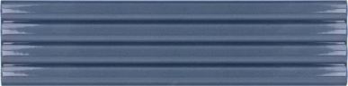 Плитка Equipe Costa Nova 28491 Onda Banyan Blue Glossy 5x20