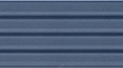 Плитка Equipe Costa Nova 28491 Onda Banyan Blue Glossy 5x20