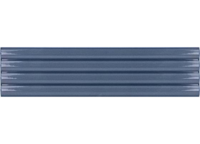 Плитка Equipe Costa Nova 28491 Onda Banyan Blue Glossy 5x20