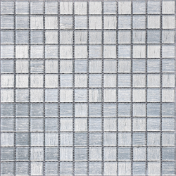 Мозаика LeeDo Ceramica Silver Satin (23x23x4) 298х298, структурированная глянцевая