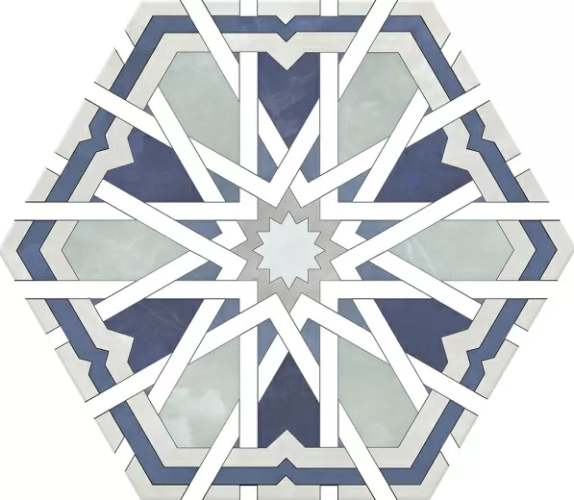 Керамогранит Monopole Radiant Blue 20x24