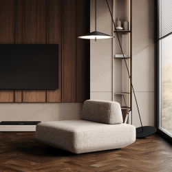 Кварцевый паркет Quartz Parquet Штучный паркет Орех Американский 44-400-29 5/0,6 мм