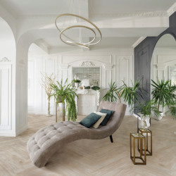 Кварц-виниловый ламинат SPC CronaFloor Herringbone Дуб Ницца ZH-81143-1