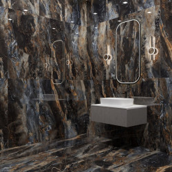 Керамогранит Neodom N20331 Luxury Lawa Nero Polished 60x120