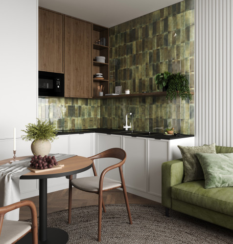 Плитка Smile Tile Jazz Olive 7.5x22.5