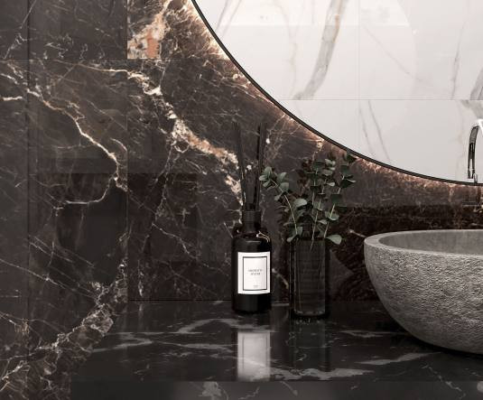 Керамогранит Laparet Xtreme Nero Полированный 60х60