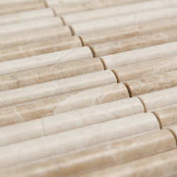 Мозаика Pixel Mosaic PIX 346 Capuccino, Convex, чип 20х151 мм, сетка 300х305х12 мм