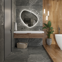 Керамогранит Primavera Cobar Nero Punch-Carving PC209 60x120