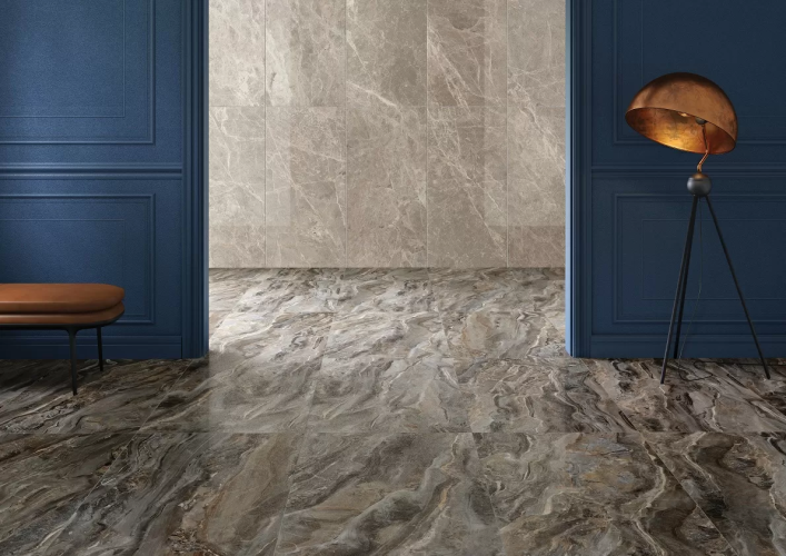 Керамогранит Vitra K951304LPR MarbleSet Оробико Темный Греж 60x60