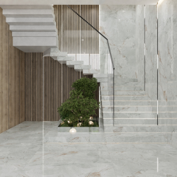 Керамогранит Primavera LC211 States White Lapato Carving 60x120