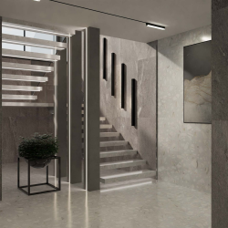 Керамогранит Estima TN02 Трамонтана Anthracite 60x120x10