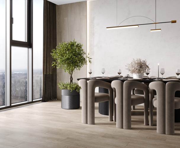 Керамогранит Laparet K948005R0001LPEB Malva Sand серо-бежевый структурный 19.7x119.7