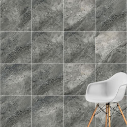 Керамогранит Vitra K951302LPR MarbleSet Иллюжн Темно-Серый 60x60