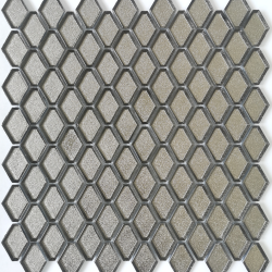 Мозаика LeeDo Ceramica Diamanti d'argento 24x42x6 282x310, структурированная полуглянцевая 