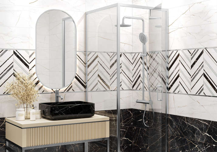 Керамогранит Delacora  GP40SAM00L Bohema Sanremo White лаппатированный 60x60